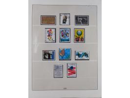 1949/79, postfrische und zusätzlich gestempelte Sammlung, in den Hauptnummern komplett, einschließlich Vor- und Mitläufern, d