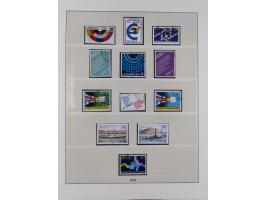 1949/79, postfrische und zusätzlich gestempelte Sammlung, in den Hauptnummern komplett, einschließlich Vor- und Mitläufern, d