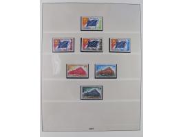 1949/79, postfrische und zusätzlich gestempelte Sammlung, in den Hauptnummern komplett, einschließlich Vor- und Mitläufern, d