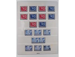 1949/79, postfrische und zusätzlich gestempelte Sammlung, in den Hauptnummern komplett, einschließlich Vor- und Mitläufern, d