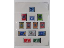 1949/79, postfrische und zusätzlich gestempelte Sammlung, in den Hauptnummern komplett, einschließlich Vor- und Mitläufern, d