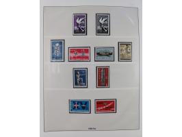 1949/79, postfrische und zusätzlich gestempelte Sammlung, in den Hauptnummern komplett, einschließlich Vor- und Mitläufern, d