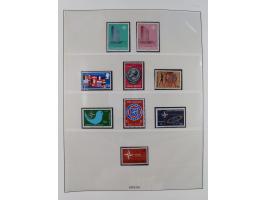 1949/79, postfrische und zusätzlich gestempelte Sammlung, in den Hauptnummern komplett, einschließlich Vor- und Mitläufern, d