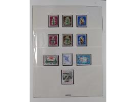 1949/79, postfrische und zusätzlich gestempelte Sammlung, in den Hauptnummern komplett, einschließlich Vor- und Mitläufern, d