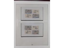 1949/79, postfrische und zusätzlich gestempelte Sammlung, in den Hauptnummern komplett, einschließlich Vor- und Mitläufern, d