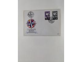 1949/79, postfrische und zusätzlich gestempelte Sammlung, in den Hauptnummern komplett, einschließlich Vor- und Mitläufern, d