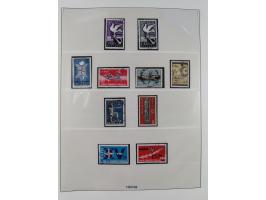 1949/79, postfrische und zusätzlich gestempelte Sammlung, in den Hauptnummern komplett, einschließlich Vor- und Mitläufern, d