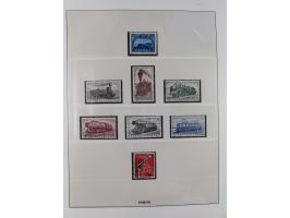 1949/79, postfrische und zusätzlich gestempelte Sammlung, in den Hauptnummern komplett, einschließlich Vor- und Mitläufern, d