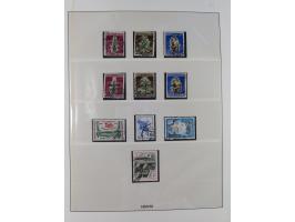 1949/79, postfrische und zusätzlich gestempelte Sammlung, in den Hauptnummern komplett, einschließlich Vor- und Mitläufern, d