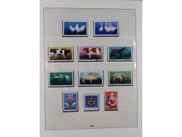 1949/79, postfrische und zusätzlich gestempelte Sammlung, in den Hauptnummern komplett, einschließlich Vor- und Mitläufern, d