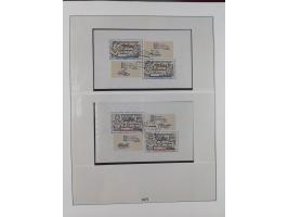 1949/79, postfrische und zusätzlich gestempelte Sammlung, in den Hauptnummern komplett, einschließlich Vor- und Mitläufern, d