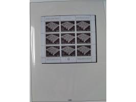 1949/79, postfrische und zusätzlich gestempelte Sammlung, in den Hauptnummern komplett, einschließlich Vor- und Mitläufern, d