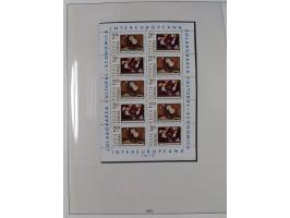 1949/79, postfrische und zusätzlich gestempelte Sammlung, in den Hauptnummern komplett, einschließlich Vor- und Mitläufern, d