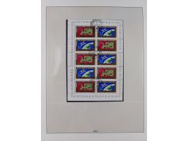 1949/79, postfrische und zusätzlich gestempelte Sammlung, in den Hauptnummern komplett, einschließlich Vor- und Mitläufern, d