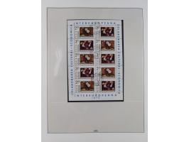 1949/79, postfrische und zusätzlich gestempelte Sammlung, in den Hauptnummern komplett, einschließlich Vor- und Mitläufern, d