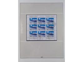 1949/79, postfrische und zusätzlich gestempelte Sammlung, in den Hauptnummern komplett, einschließlich Vor- und Mitläufern, d