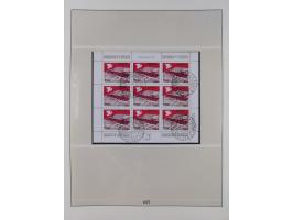 1949/79, postfrische und zusätzlich gestempelte Sammlung, in den Hauptnummern komplett, einschließlich Vor- und Mitläufern, d