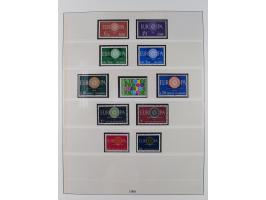 1949/79, postfrische und zusätzlich gestempelte Sammlung, in den Hauptnummern komplett, einschließlich Vor- und Mitläufern, d