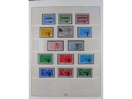 1949/79, postfrische und zusätzlich gestempelte Sammlung, in den Hauptnummern komplett, einschließlich Vor- und Mitläufern, d