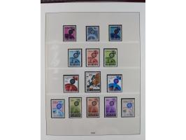 1949/79, postfrische und zusätzlich gestempelte Sammlung, in den Hauptnummern komplett, einschließlich Vor- und Mitläufern, d