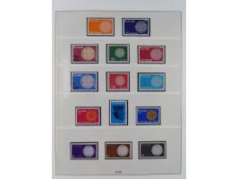 1949/79, postfrische und zusätzlich gestempelte Sammlung, in den Hauptnummern komplett, einschließlich Vor- und Mitläufern, d