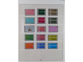 1949/79, postfrische und zusätzlich gestempelte Sammlung, in den Hauptnummern komplett, einschließlich Vor- und Mitläufern, d