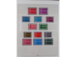 1949/79, postfrische und zusätzlich gestempelte Sammlung, in den Hauptnummern komplett, einschließlich Vor- und Mitläufern, d