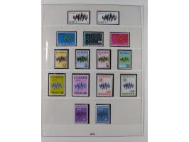 1949/79, postfrische und zusätzlich gestempelte Sammlung, in den Hauptnummern komplett, einschließlich Vor- und Mitläufern, d