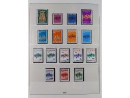 1949/79, postfrische und zusätzlich gestempelte Sammlung, in den Hauptnummern komplett, einschließlich Vor- und Mitläufern, d