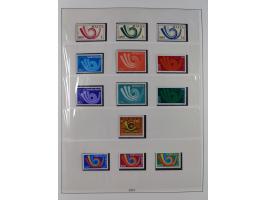 1949/79, postfrische und zusätzlich gestempelte Sammlung, in den Hauptnummern komplett, einschließlich Vor- und Mitläufern, d