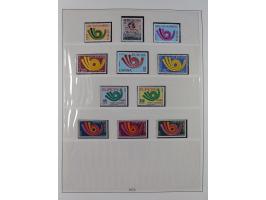 1949/79, postfrische und zusätzlich gestempelte Sammlung, in den Hauptnummern komplett, einschließlich Vor- und Mitläufern, d