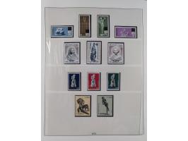 1949/79, postfrische und zusätzlich gestempelte Sammlung, in den Hauptnummern komplett, einschließlich Vor- und Mitläufern, d