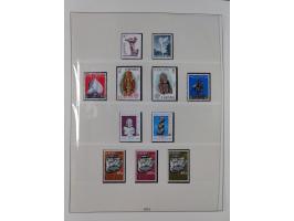 1949/79, postfrische und zusätzlich gestempelte Sammlung, in den Hauptnummern komplett, einschließlich Vor- und Mitläufern, d