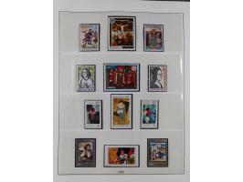 1949/79, postfrische und zusätzlich gestempelte Sammlung, in den Hauptnummern komplett, einschließlich Vor- und Mitläufern, d