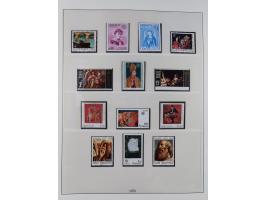 1949/79, postfrische und zusätzlich gestempelte Sammlung, in den Hauptnummern komplett, einschließlich Vor- und Mitläufern, d