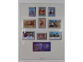 1949/79, postfrische und zusätzlich gestempelte Sammlung, in den Hauptnummern komplett, einschließlich Vor- und Mitläufern, d