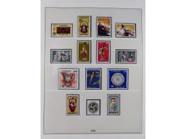 1949/79, postfrische und zusätzlich gestempelte Sammlung, in den Hauptnummern komplett, einschließlich Vor- und Mitläufern, d