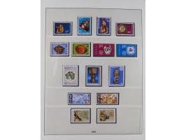 1949/79, postfrische und zusätzlich gestempelte Sammlung, in den Hauptnummern komplett, einschließlich Vor- und Mitläufern, d