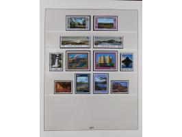 1949/79, postfrische und zusätzlich gestempelte Sammlung, in den Hauptnummern komplett, einschließlich Vor- und Mitläufern, d