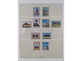 1949/79, postfrische und zusätzlich gestempelte Sammlung, in den Hauptnummern komplett, einschließlich Vor- und Mitläufern, d