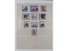 1949/79, postfrische und zusätzlich gestempelte Sammlung, in den Hauptnummern komplett, einschließlich Vor- und Mitläufern, d