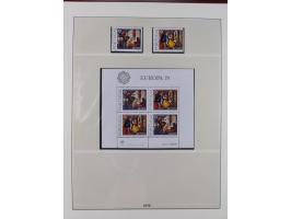 1949/79, postfrische und zusätzlich gestempelte Sammlung, in den Hauptnummern komplett, einschließlich Vor- und Mitläufern, d