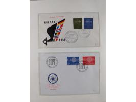 1949/79, postfrische und zusätzlich gestempelte Sammlung, in den Hauptnummern komplett, einschließlich Vor- und Mitläufern, d