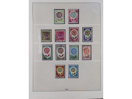 1949/79, postfrische und zusätzlich gestempelte Sammlung, in den Hauptnummern komplett, einschließlich Vor- und Mitläufern, d