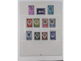 1949/79, postfrische und zusätzlich gestempelte Sammlung, in den Hauptnummern komplett, einschließlich Vor- und Mitläufern, d