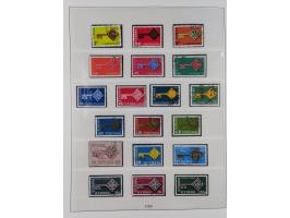 1949/79, postfrische und zusätzlich gestempelte Sammlung, in den Hauptnummern komplett, einschließlich Vor- und Mitläufern, d