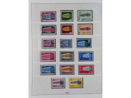 1949/79, postfrische und zusätzlich gestempelte Sammlung, in den Hauptnummern komplett, einschließlich Vor- und Mitläufern, d