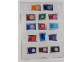 1949/79, postfrische und zusätzlich gestempelte Sammlung, in den Hauptnummern komplett, einschließlich Vor- und Mitläufern, d