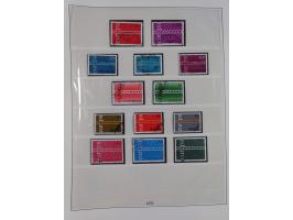 1949/79, postfrische und zusätzlich gestempelte Sammlung, in den Hauptnummern komplett, einschließlich Vor- und Mitläufern, d