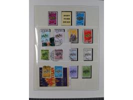 1949/79, postfrische und zusätzlich gestempelte Sammlung, in den Hauptnummern komplett, einschließlich Vor- und Mitläufern, d